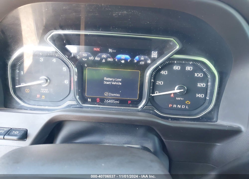 2022 GMC SIERRA 1500 LIMITED 4WD SHORT BOX DENALI VIN: 1GTU9FEL9NZ151841