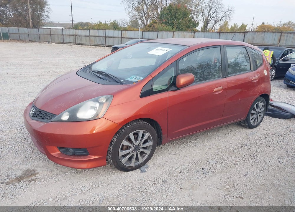 2012 HONDA FIT VIN: JHMGE8H57CC006278