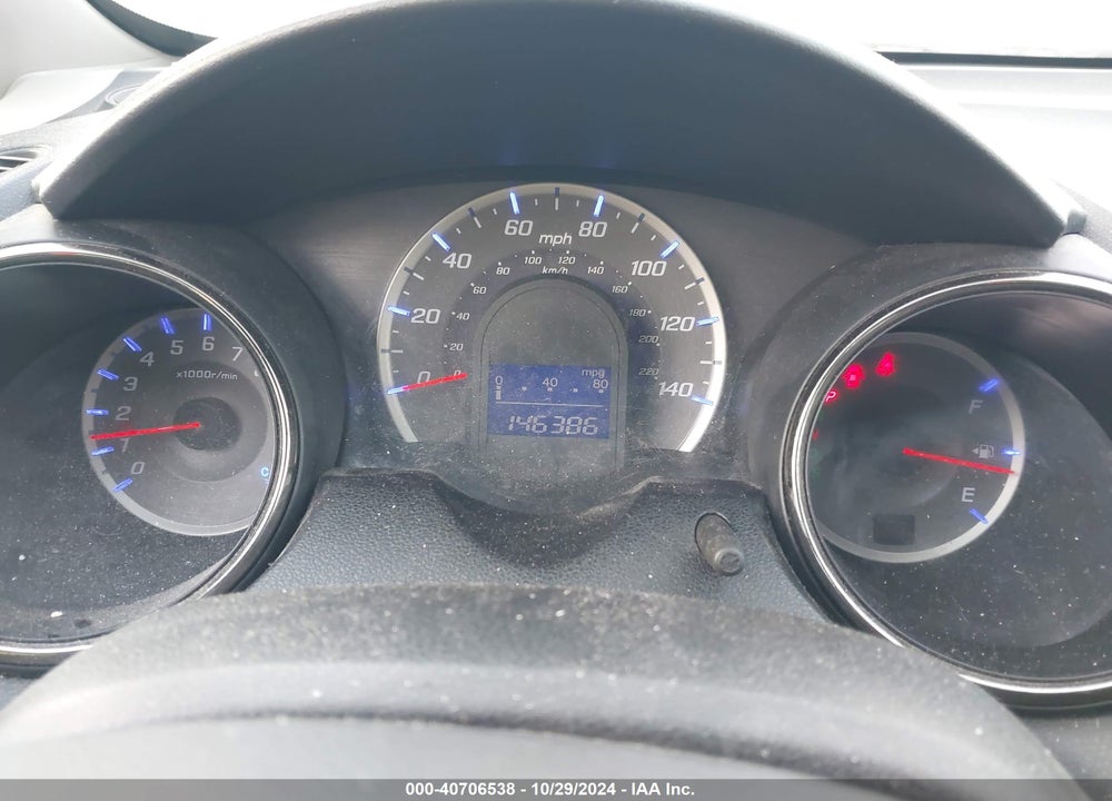 2012 HONDA FIT VIN: JHMGE8H57CC006278