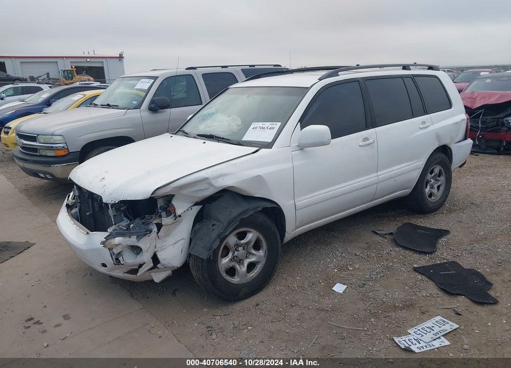2007 TOYOTA HIGHLANDER V6 VIN: JTEGP21A170131358