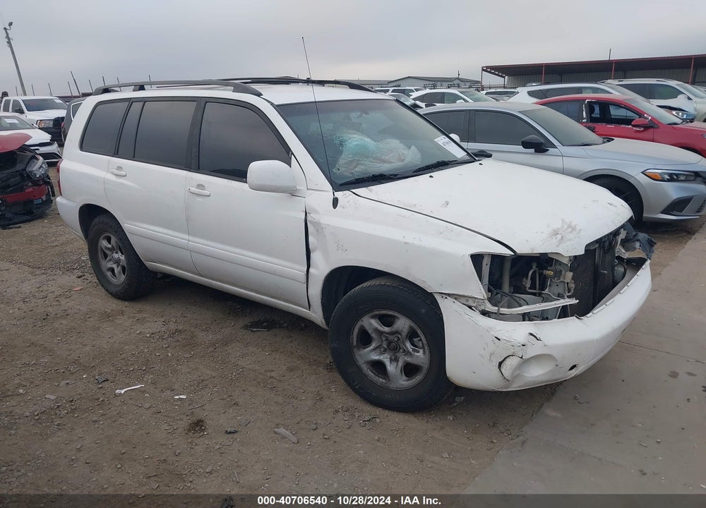 2007 TOYOTA HIGHLANDER V6 VIN: JTEGP21A170131358
