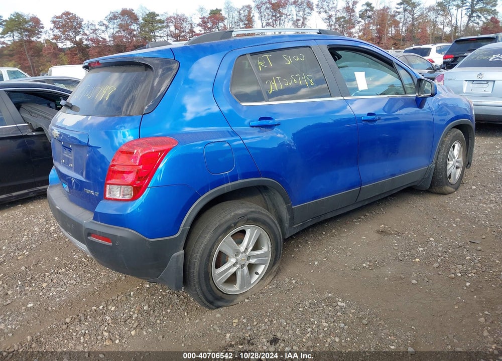 2016 CHEVROLET TRAX LT VIN: KL7CJLSB8GB570513