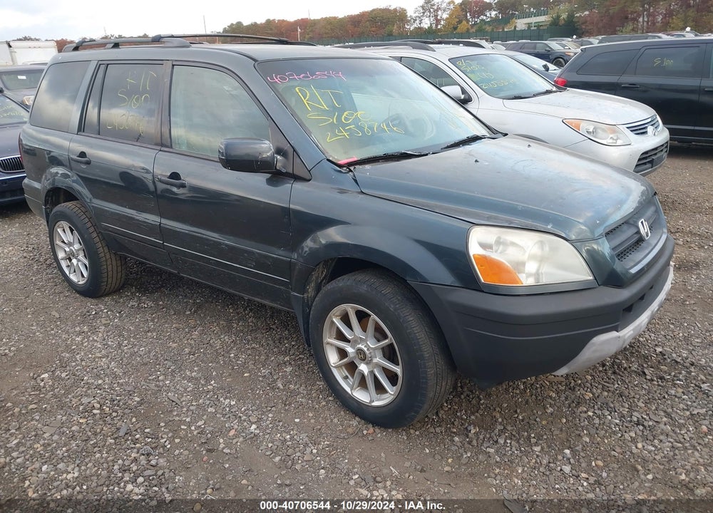 2005 HONDA PILOT EX VIN: 2HKYF18495H525728