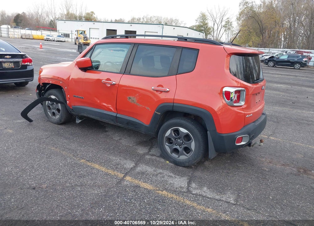 2017 JEEP RENEGADE LATITUDE 4X4 VIN: ZACCJBBH0HPF08631