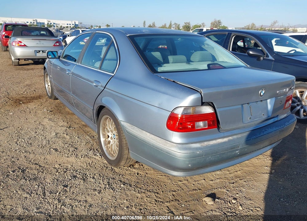 2002 BMW 525 I AUTOMATIC VIN: WBADT43432GZ98974