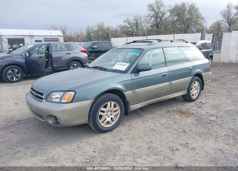 2002 SUBARU OUTBACK LIMITED VIN: 4S3BH686627660602
