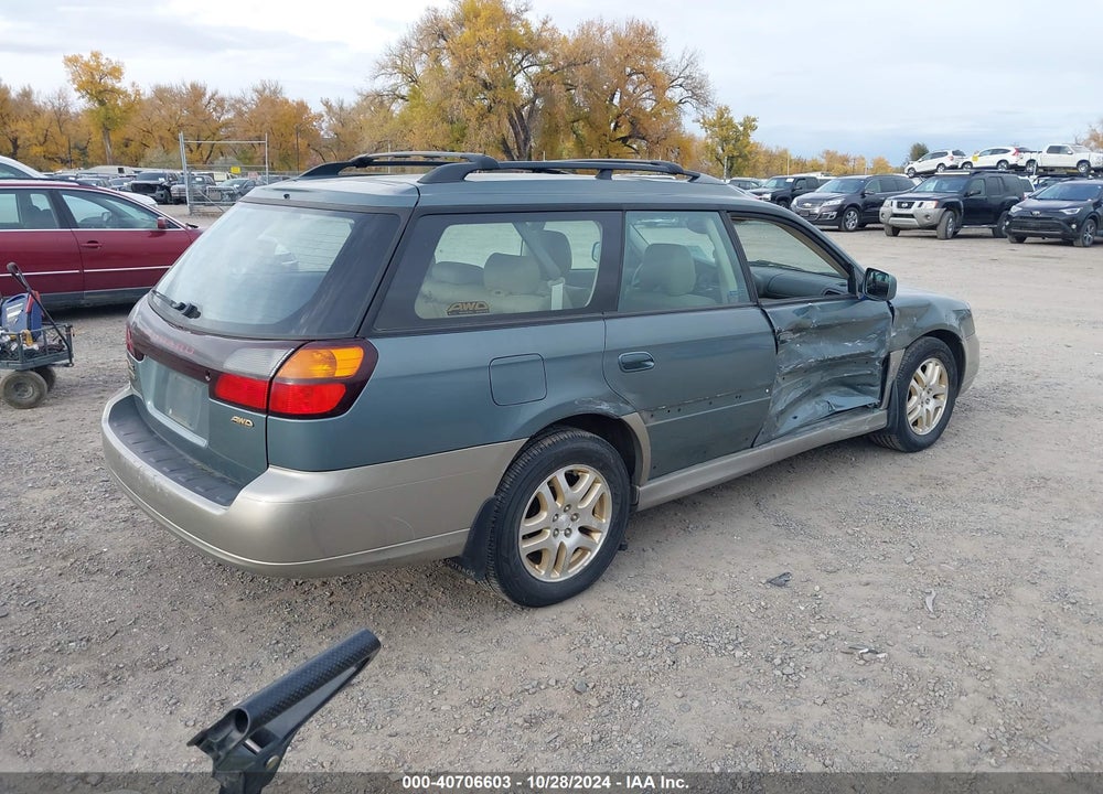 2002 SUBARU OUTBACK LIMITED VIN: 4S3BH686627660602