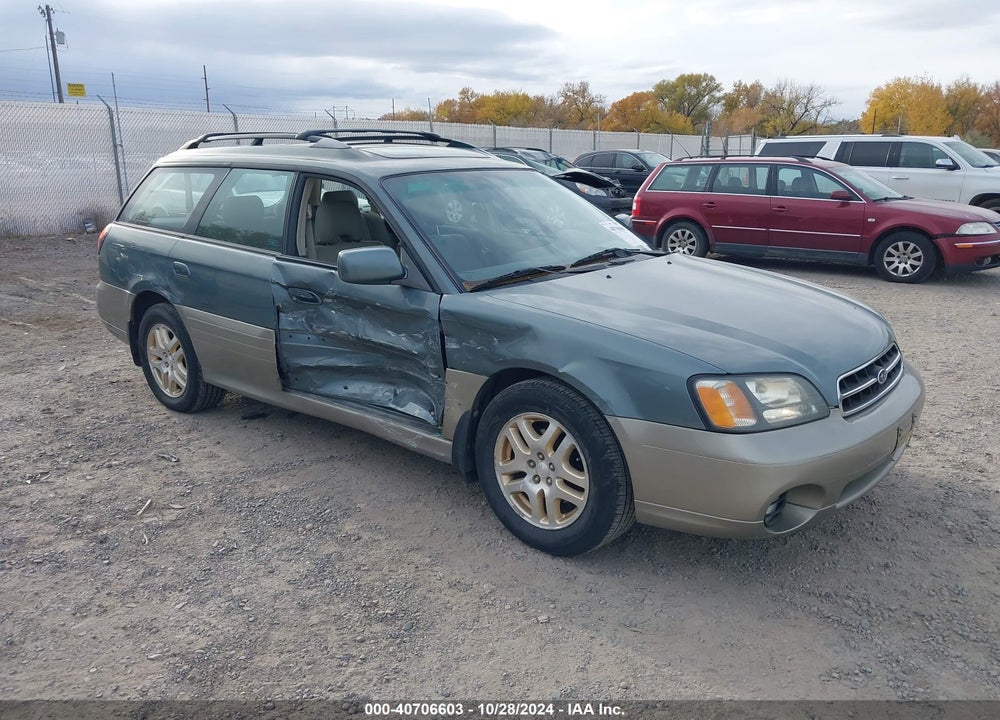 2002 SUBARU OUTBACK LIMITED VIN: 4S3BH686627660602