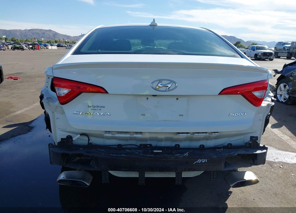 2016 HYUNDAI SONATA SPORT VIN: 5NPE34AF7GH381401