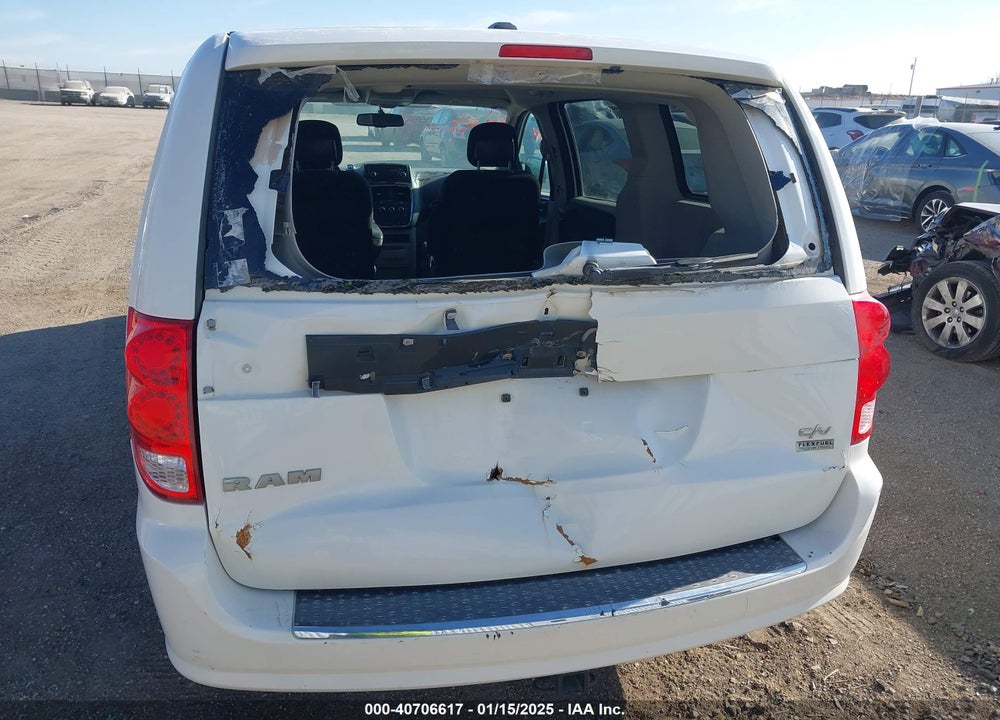 2013 RAM CARGO TRADESMAN VIN: 2C4JRGAG6DR637713