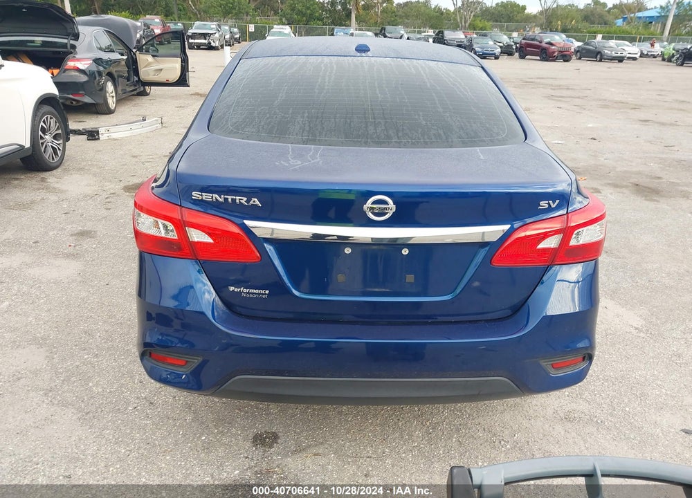 2018 NISSAN SENTRA SV VIN: 3N1AB7APXJY232280