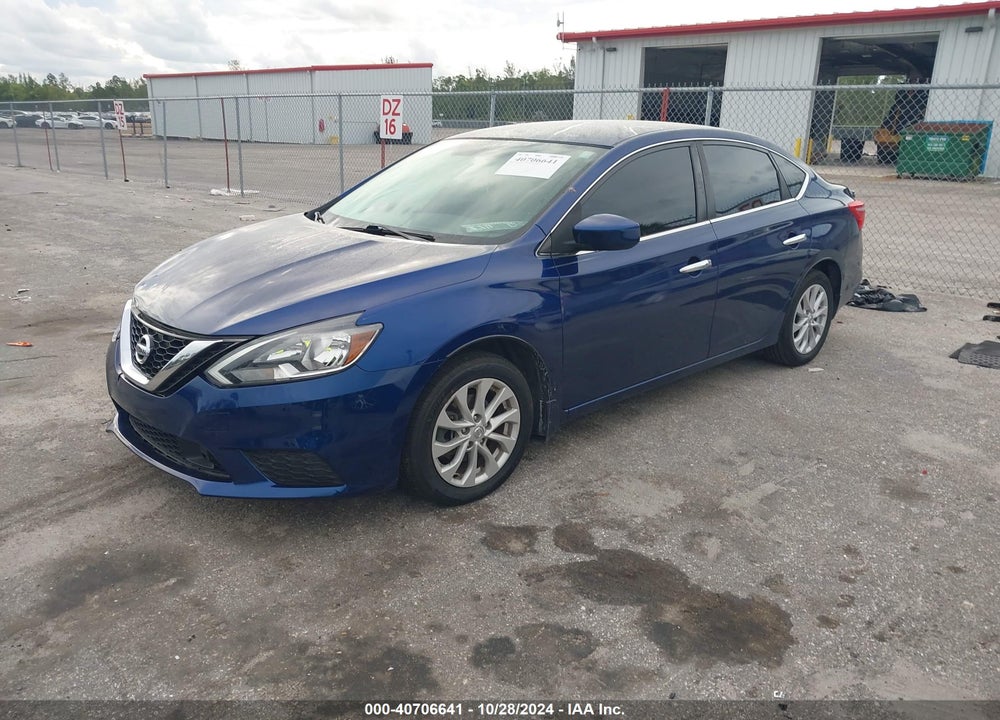 2018 NISSAN SENTRA SV VIN: 3N1AB7APXJY232280