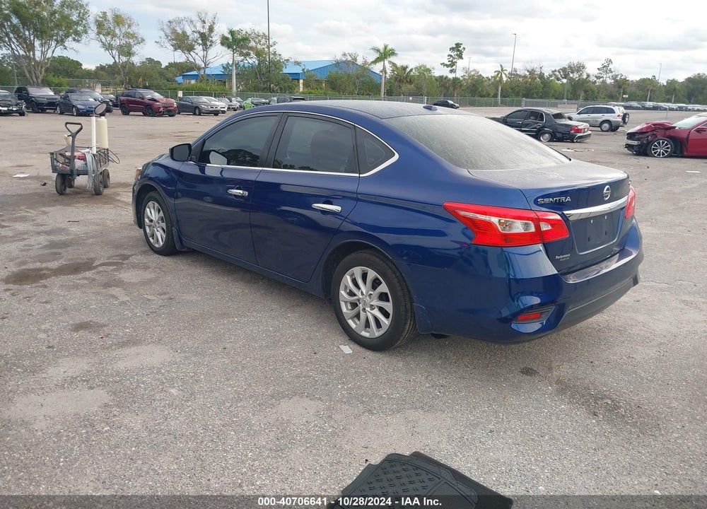 2018 NISSAN SENTRA SV VIN: 3N1AB7APXJY232280