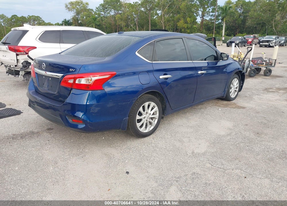 2018 NISSAN SENTRA SV VIN: 3N1AB7APXJY232280