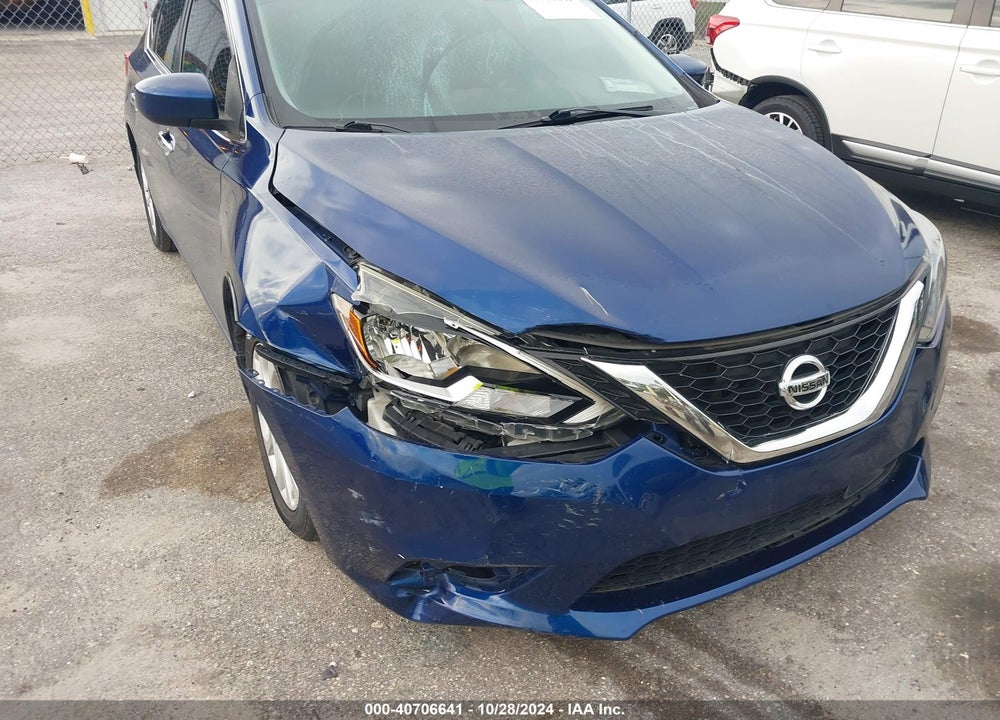 2018 NISSAN SENTRA SV VIN: 3N1AB7APXJY232280