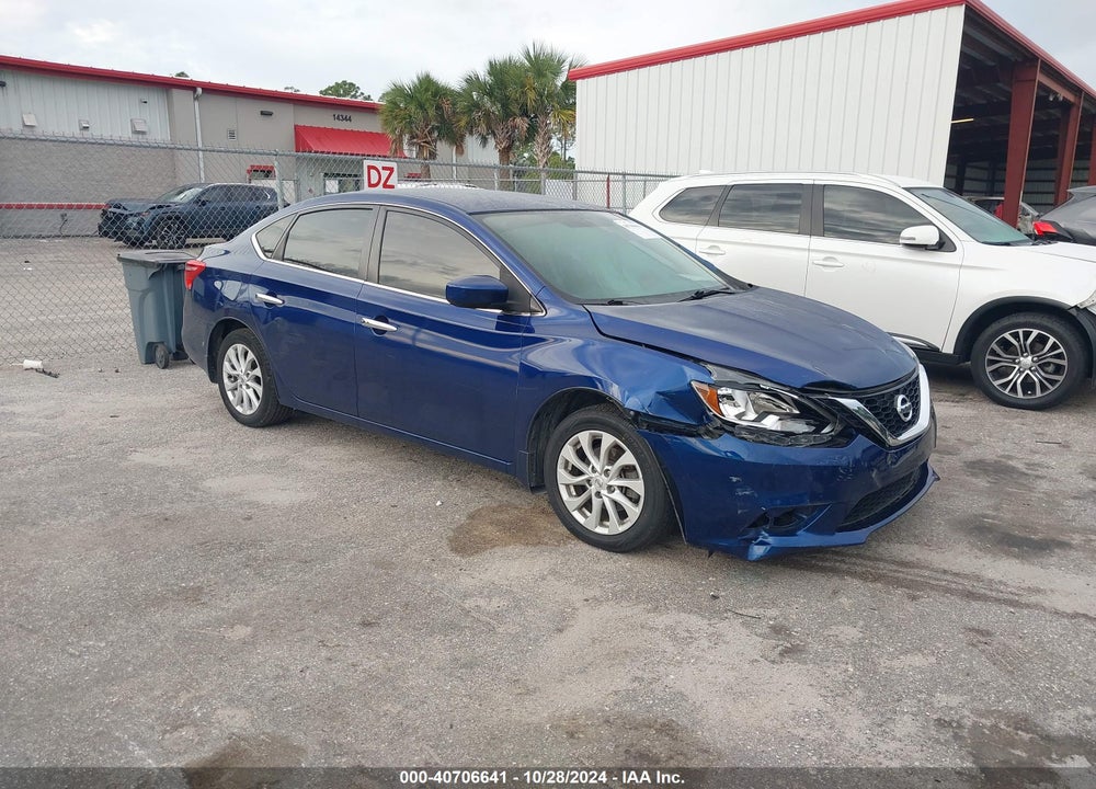 2018 NISSAN SENTRA SV VIN: 3N1AB7APXJY232280