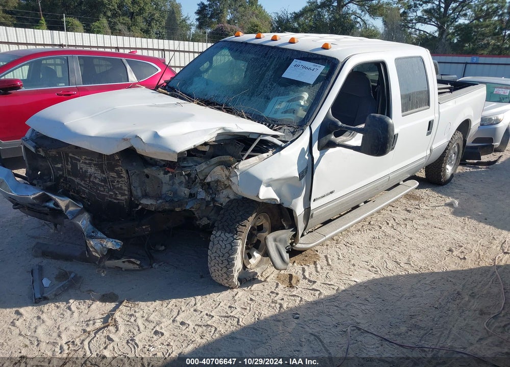 2001 FORD F-250 LARIAT/XL/XLT VIN: 1FTNW20F61EA56484