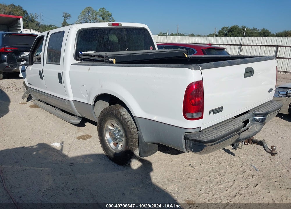2001 FORD F-250 LARIAT/XL/XLT VIN: 1FTNW20F61EA56484