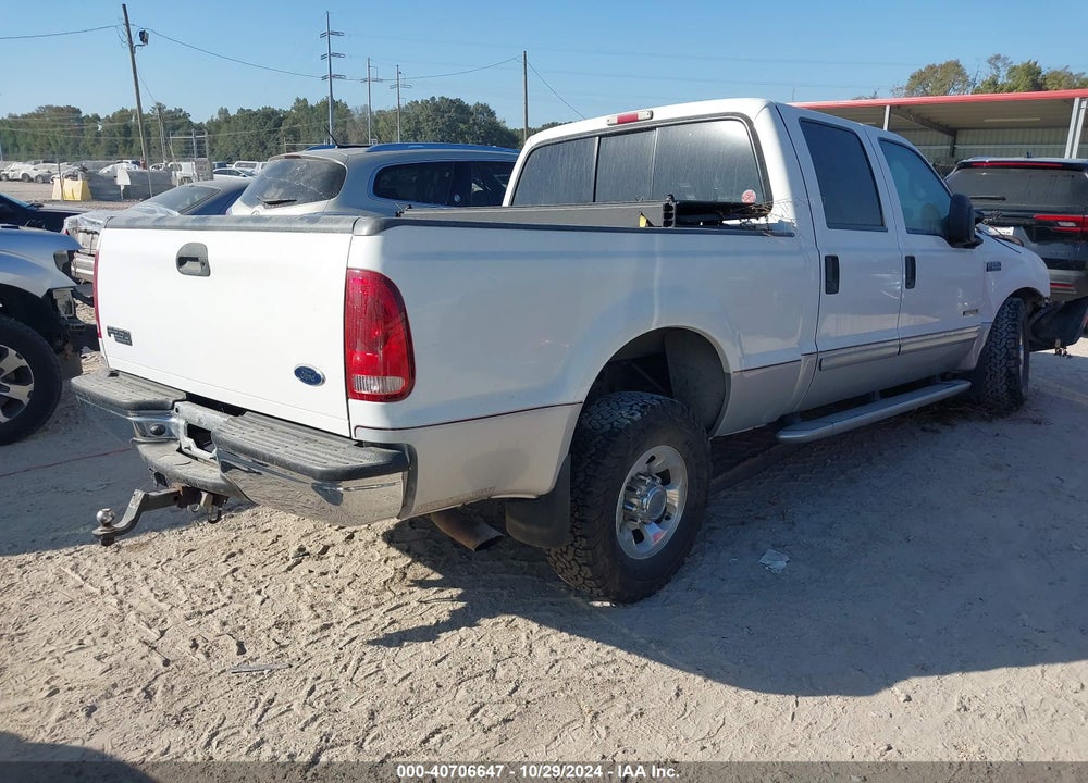2001 FORD F-250 LARIAT/XL/XLT VIN: 1FTNW20F61EA56484