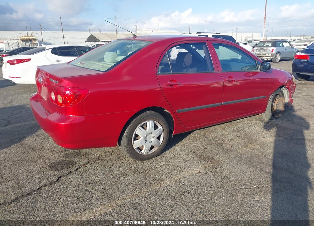 2006 TOYOTA COROLLA CE/LE VIN: JTDBR32E160070026