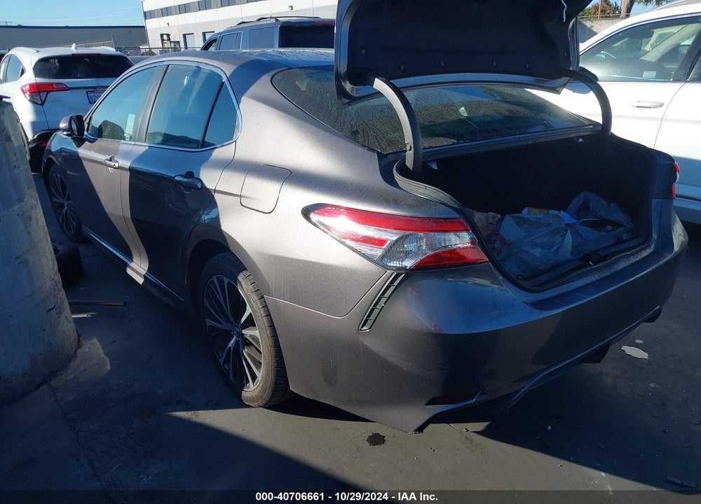 2020 TOYOTA CAMRY SE/SE NIGHT SHADE VIN: 4T1G11AK9LU923555