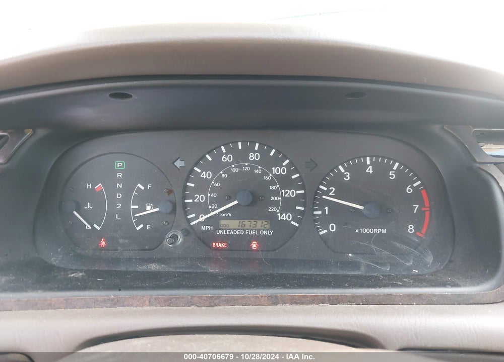 1998 TOYOTA CAMRY CE/LE/XLE VIN: 4T1BG22K9WU240174