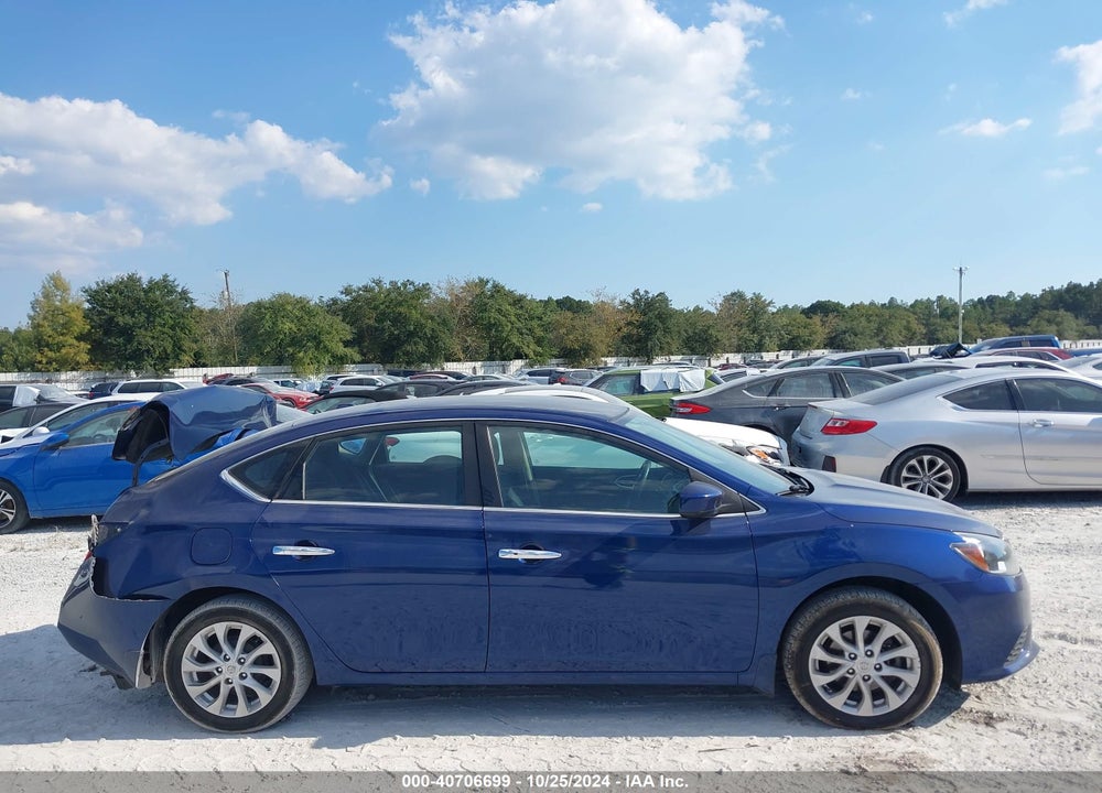 2018 NISSAN SENTRA SV VIN: 3N1AB7AP5JY265445