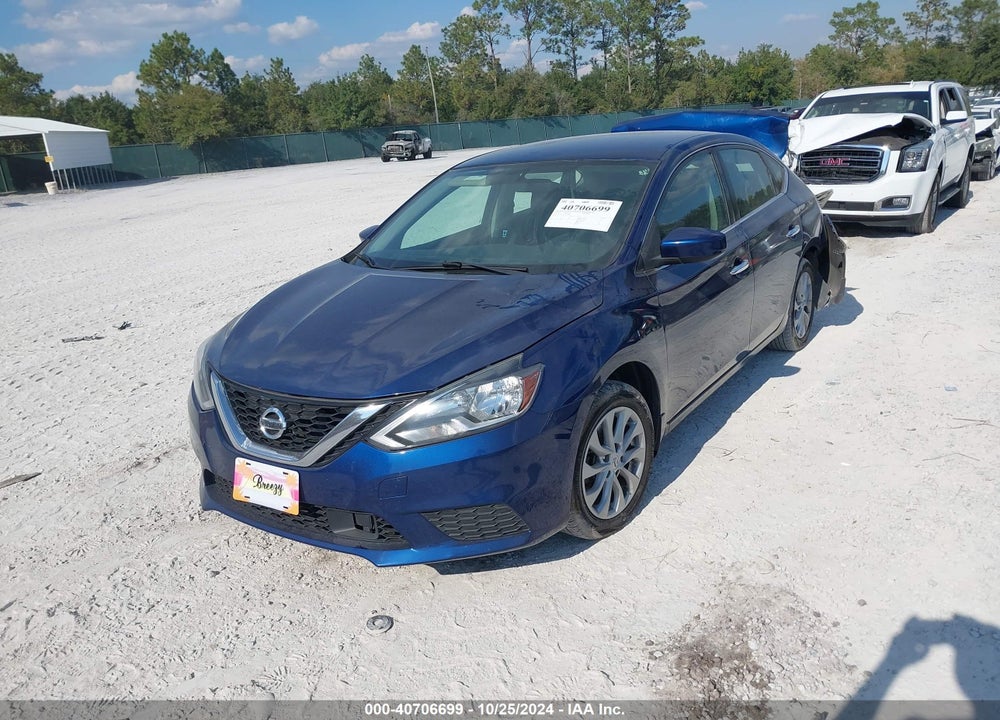 2018 NISSAN SENTRA SV VIN: 3N1AB7AP5JY265445