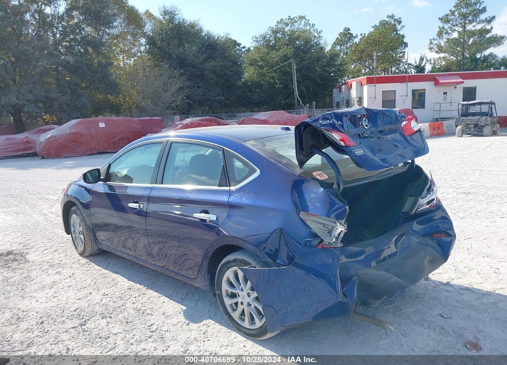 2018 NISSAN SENTRA SV VIN: 3N1AB7AP5JY265445