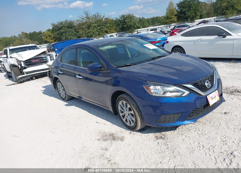 2018 NISSAN SENTRA SV VIN: 3N1AB7AP5JY265445