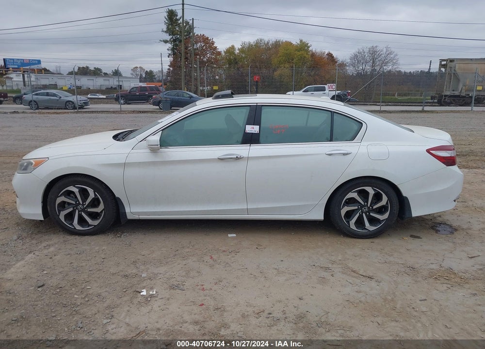 2016 HONDA ACCORD EX-L V-6 VIN: 1HGCR3F85GA014872
