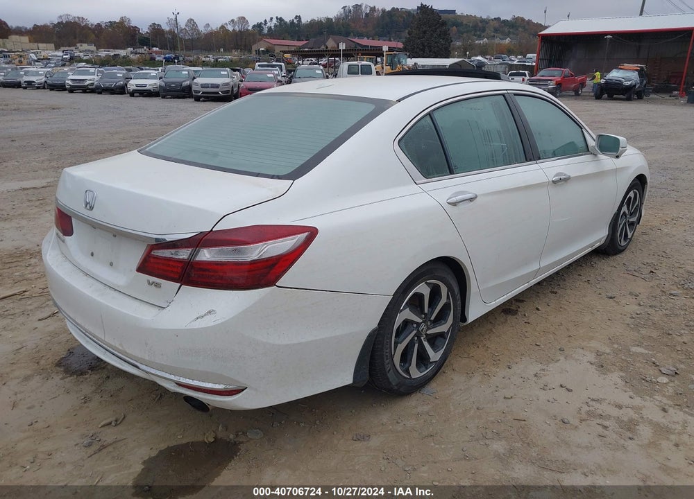 2016 HONDA ACCORD EX-L V-6 VIN: 1HGCR3F85GA014872