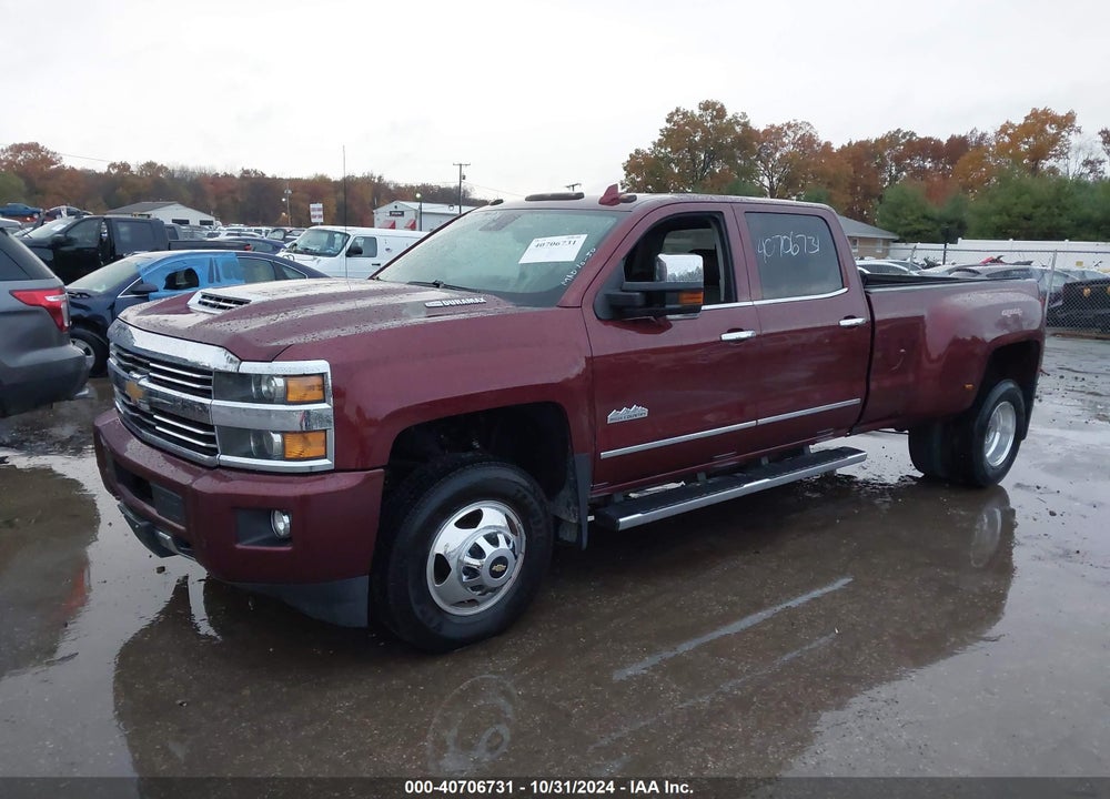 2017 CHEVROLET SILVERADO 3500HD HIGH COUNTRY VIN: 1GC4K1EY1HF142009