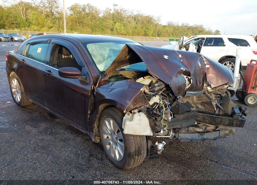2013 CHRYSLER 200 LX VIN: 1C3CCBABXDN647017