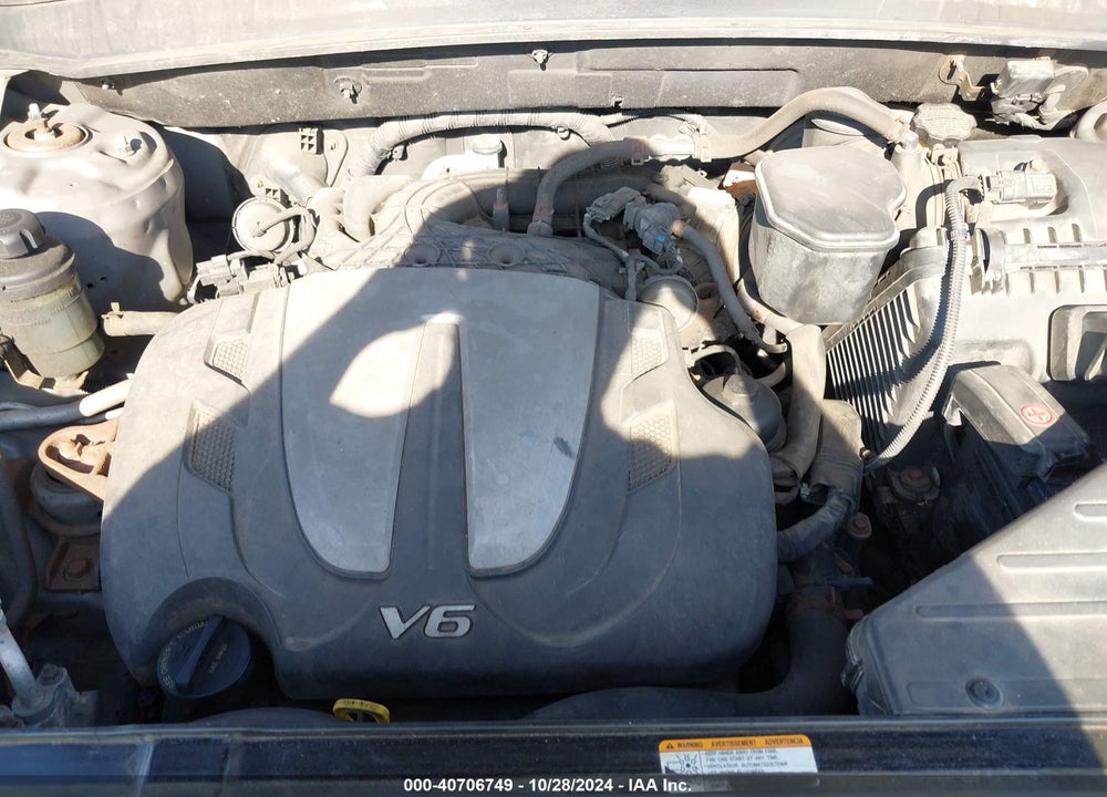 2011 HYUNDAI SANTA FE LIMITED V6 VIN: 5XYZKDAG8BG052316