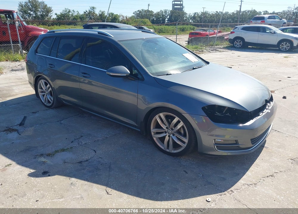 2015 VOLKSWAGEN GOLF SPORTWAGEN TDI SEL 4-DOOR VIN: 3VWCA7AU8FM503573