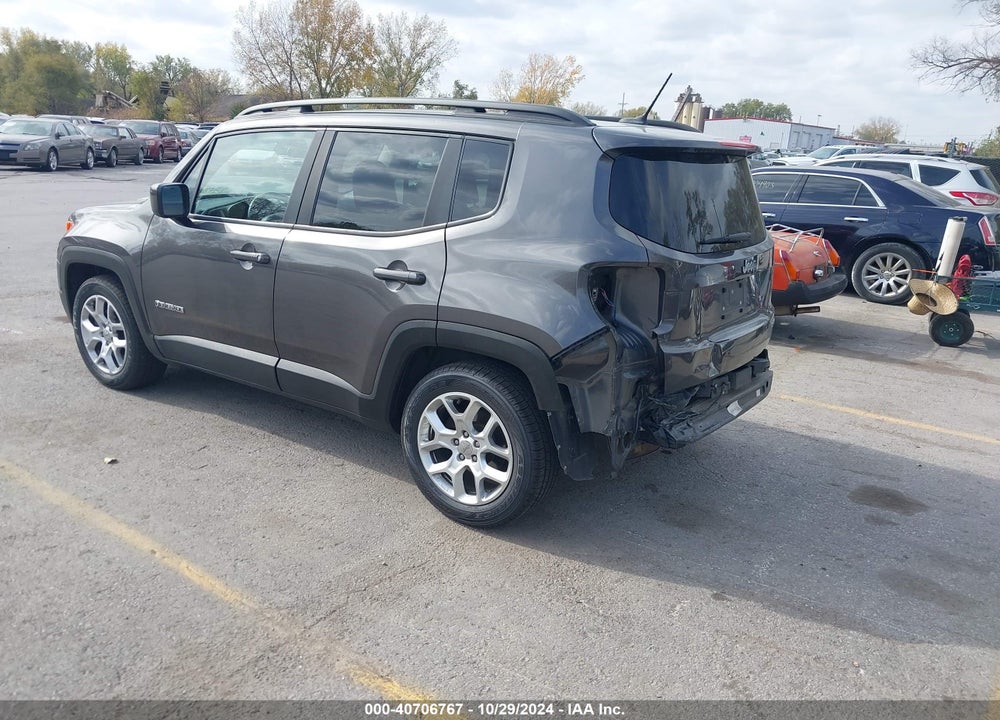 2016 JEEP RENEGADE LATITUDE VIN: ZACCJABT4GPE16354