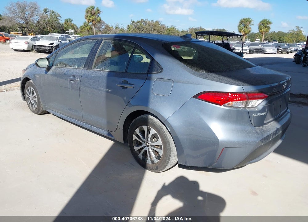 2021 TOYOTA COROLLA HYBRID LE VIN: JTDEAMDE9MJ010283