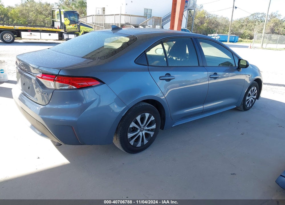 2021 TOYOTA COROLLA HYBRID LE VIN: JTDEAMDE9MJ010283