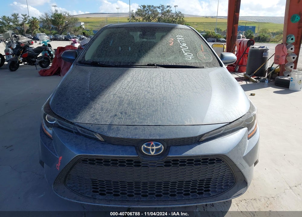 2021 TOYOTA COROLLA HYBRID LE VIN: JTDEAMDE9MJ010283