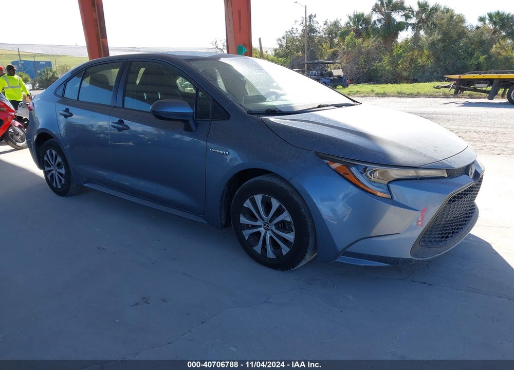 2021 TOYOTA COROLLA HYBRID LE VIN: JTDEAMDE9MJ010283