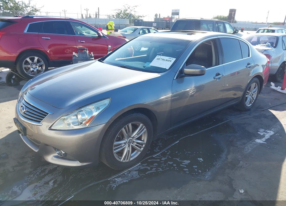 2011 INFINITI G25 JOURNEY VIN: JN1DV6AP2BM602849