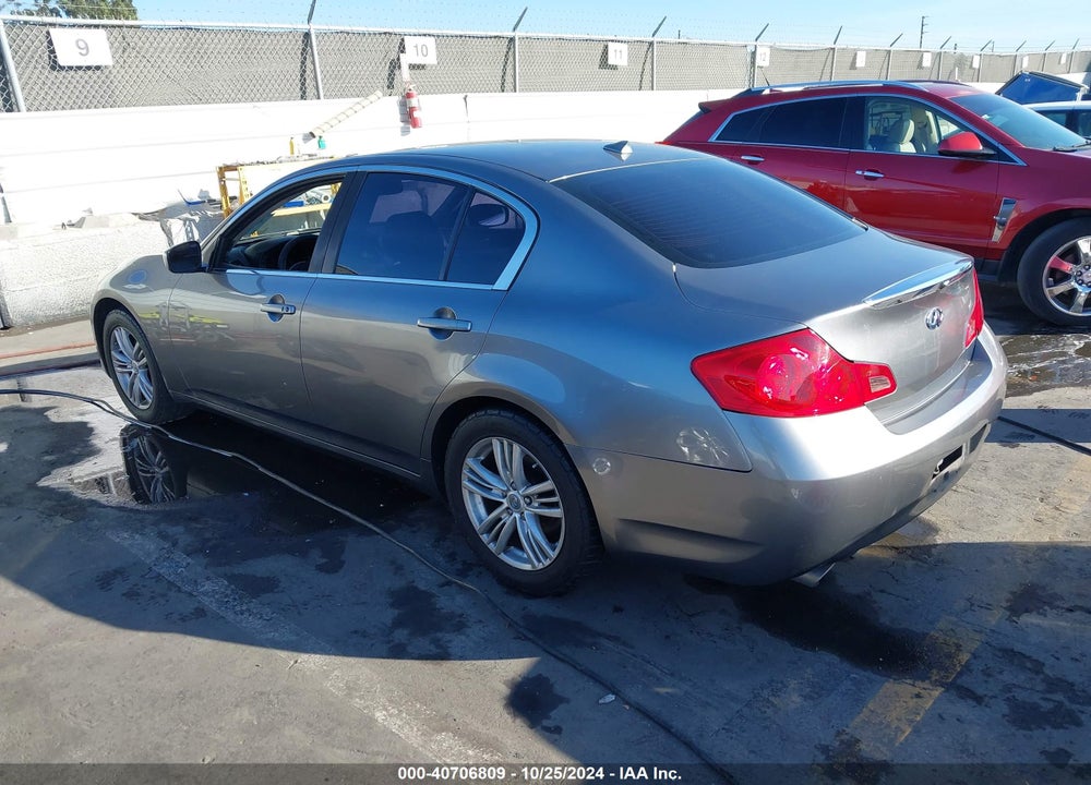 2011 INFINITI G25 JOURNEY VIN: JN1DV6AP2BM602849