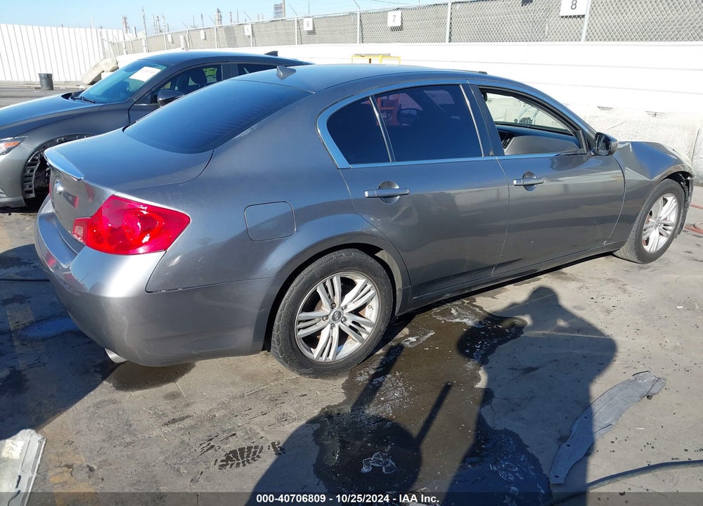 2011 INFINITI G25 JOURNEY VIN: JN1DV6AP2BM602849
