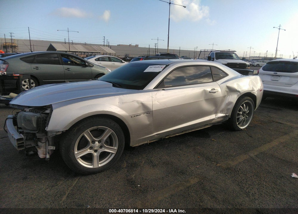 2013 CHEVROLET CAMARO 1LT VIN: 2G1FB1E38D9106603