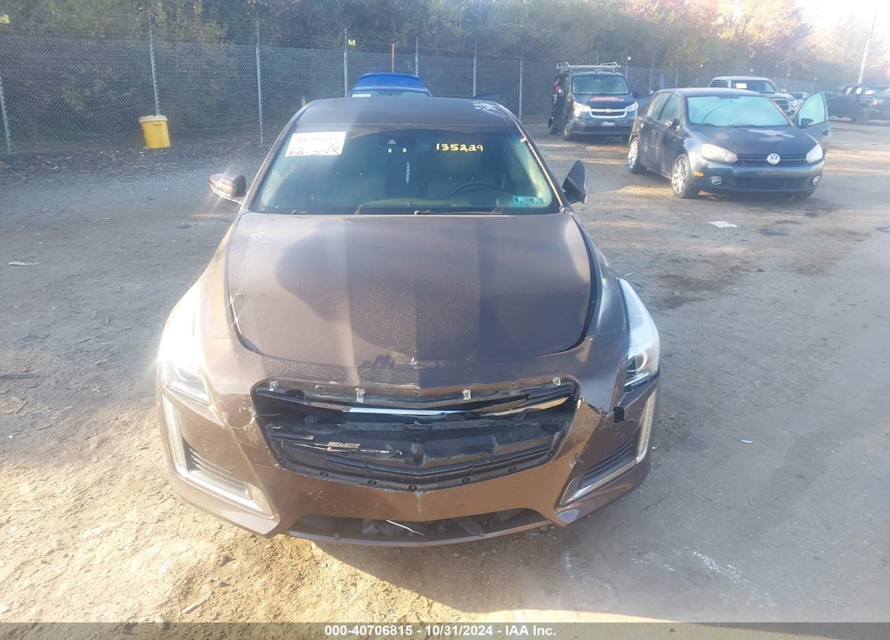 2015 CADILLAC CTS PERFORMANCE VIN: 1G6AY5S37F0135229