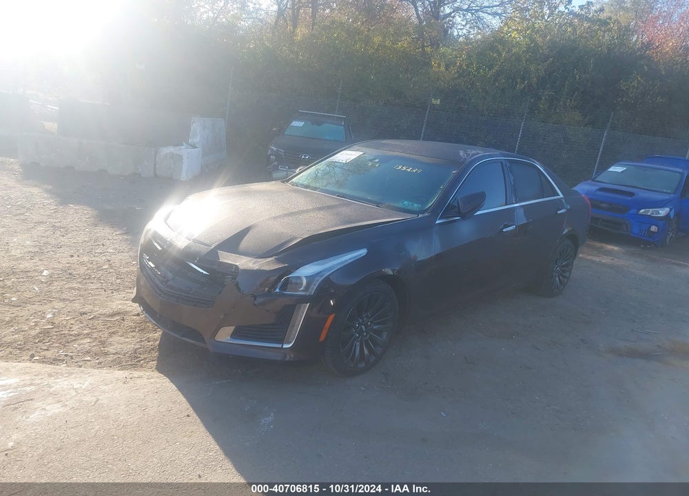 2015 CADILLAC CTS PERFORMANCE VIN: 1G6AY5S37F0135229