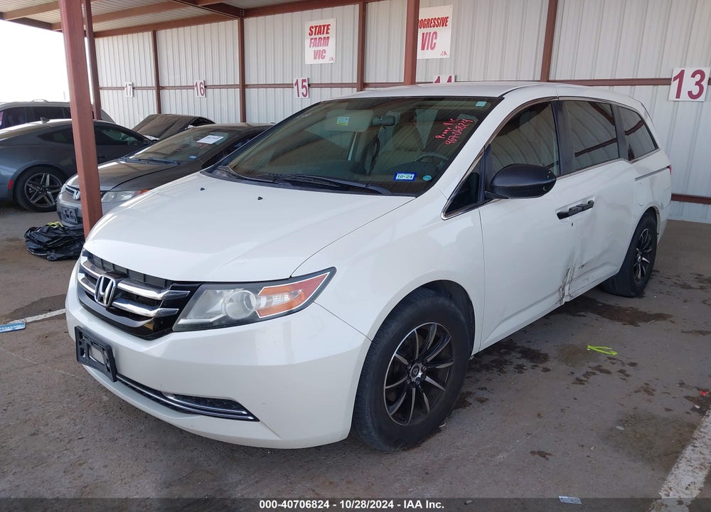 2016 HONDA ODYSSEY LX VIN: 5FNRL5H26GB112878