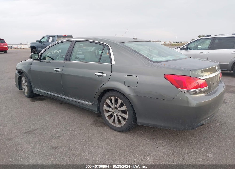 2011 TOYOTA AVALON LIMITED VIN: 4T1BK3DB6BU418408