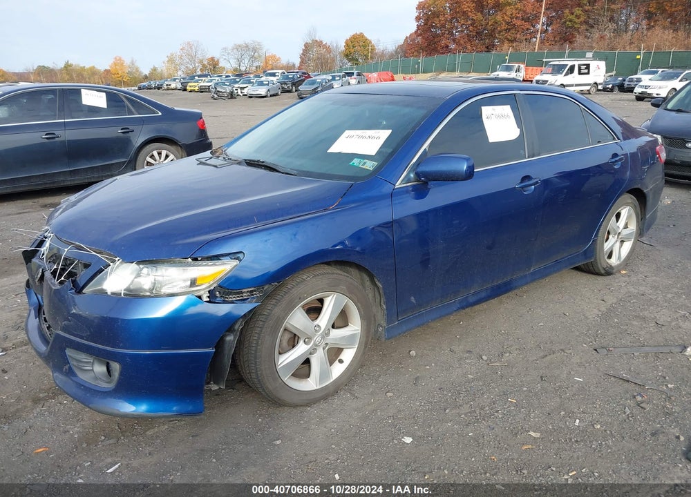 2011 TOYOTA CAMRY SE VIN: 4T1BF3EK8BU762549